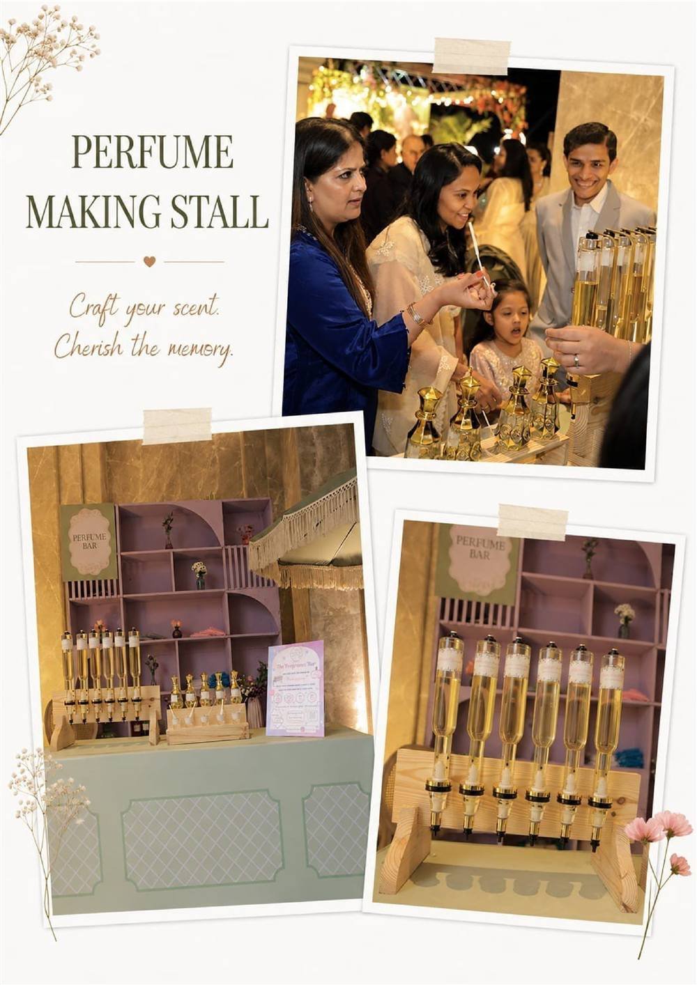 Perfume Making Live Carnival Stall — Carnival Artist wedding stall by Rajasthan Event Management